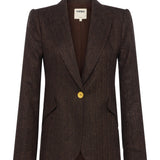 L'AGENCE - Chamberlain Pinstriped Blazer