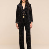 L'AGENCE - Chamberlain Velvet Blazer