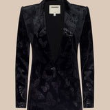 L'AGENCE - Chamberlain Velvet Blazer