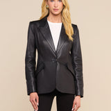 L'AGENCE - Chamberlain Leather Blazer