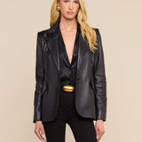 L'AGENCE - Chamberlain Leather Blazer
