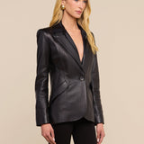 L'AGENCE - Chamberlain Leather Blazer