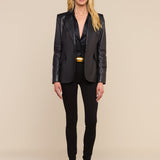 L'AGENCE - Chamberlain Leather Blazer