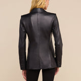 L'AGENCE - Chamberlain Leather Blazer