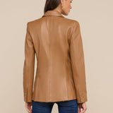 L'AGENCE - Chamberlain Leather Blazer