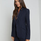 L'AGENCE - Chamberlain Pinstriped Blazer