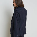 L'AGENCE - Chamberlain Pinstriped Blazer