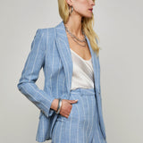 L'AGENCE - Chamberlain Pinstriped Blazer