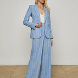 L'AGENCE - Chamberlain Pinstriped Blazer