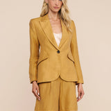 L'AGENCE - Chamberlain Linen - Blend Blazer