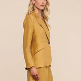 L'AGENCE - Chamberlain Linen - Blend Blazer