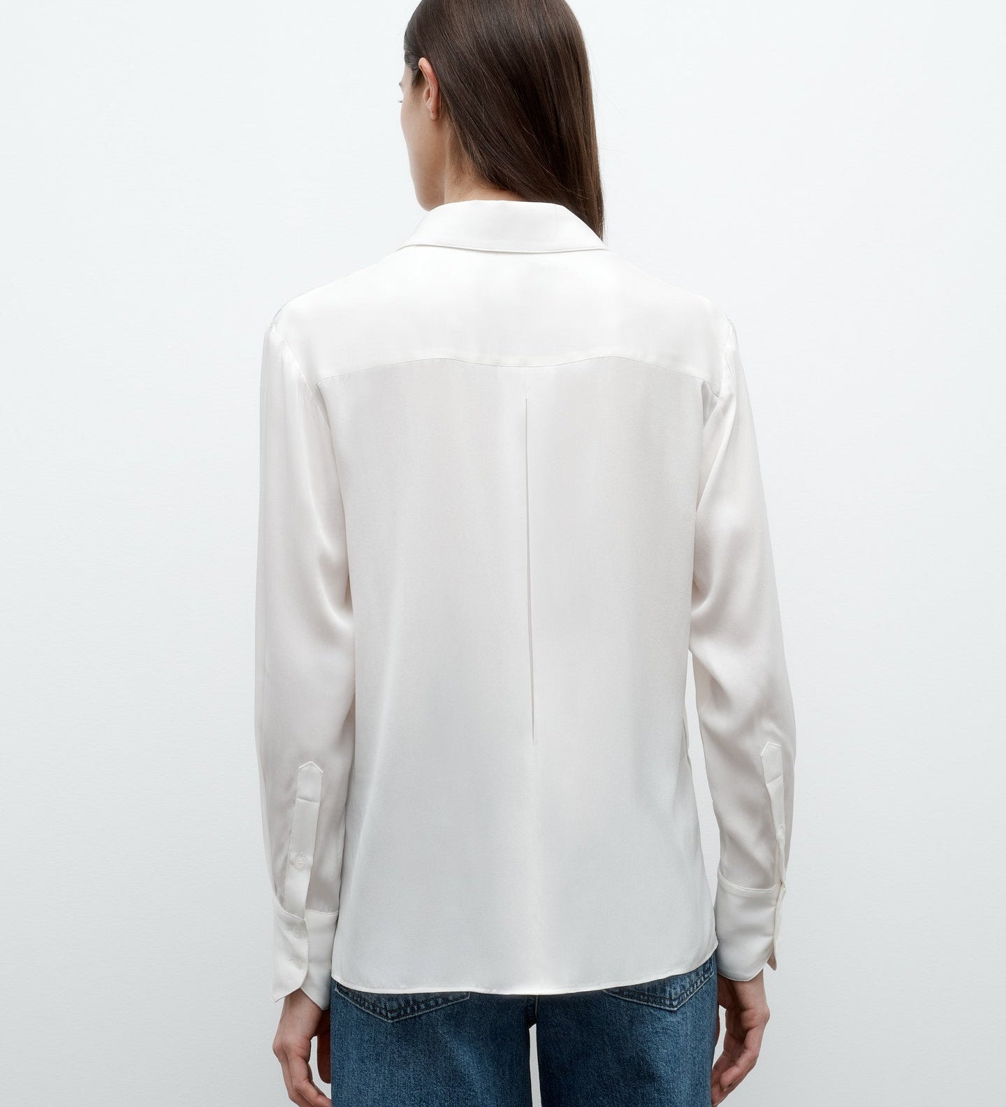 TWP - New Joey Shirt in Silk Georgette