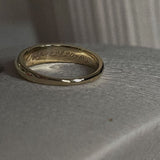 Kinn - Dare To Love Classic Dome Ring Gold