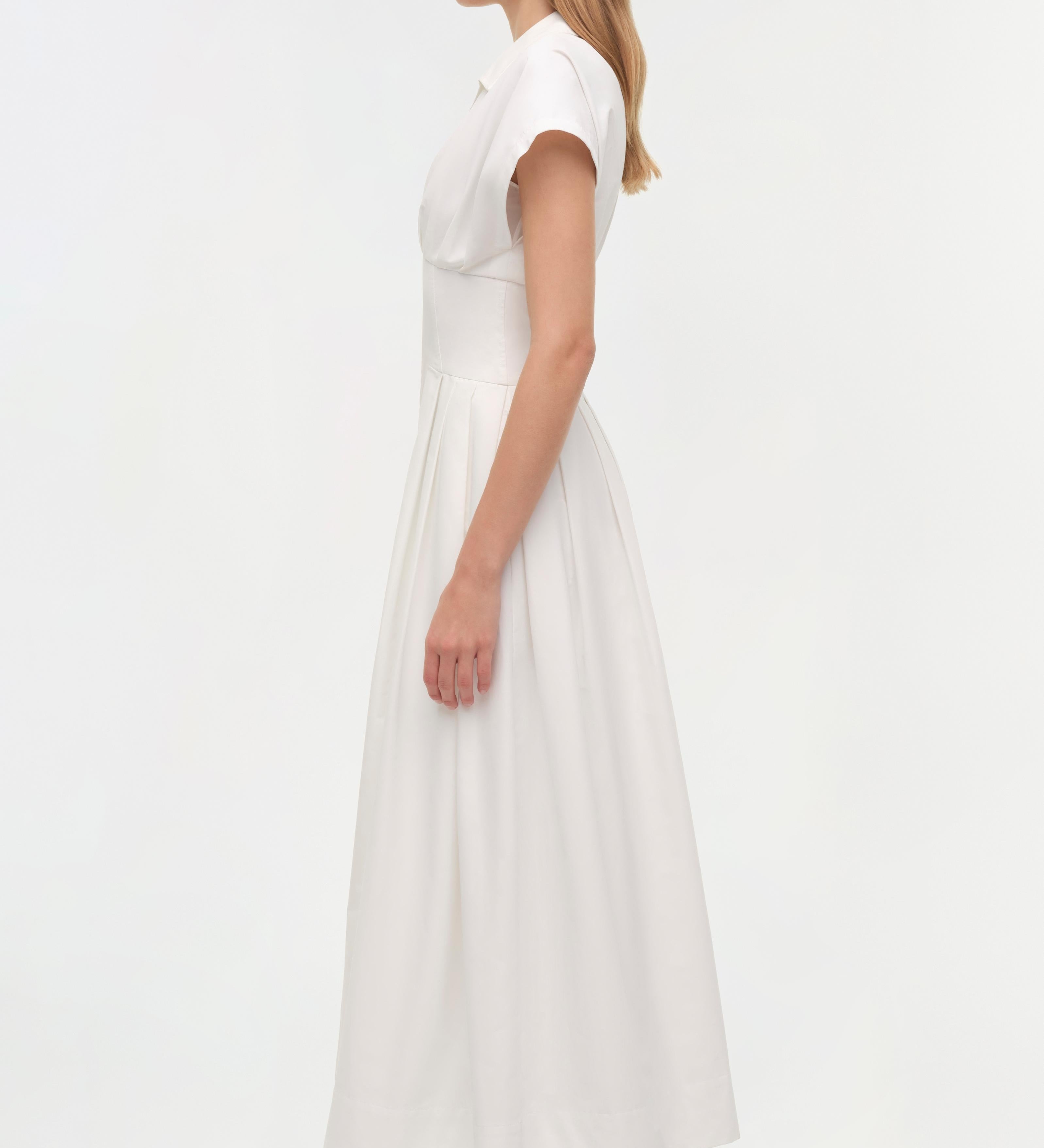 Simkhai - Farlow Cotton Faille Midi Dress