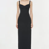 Simkhai - Cabot Sculpted Scuba Maxi Dress