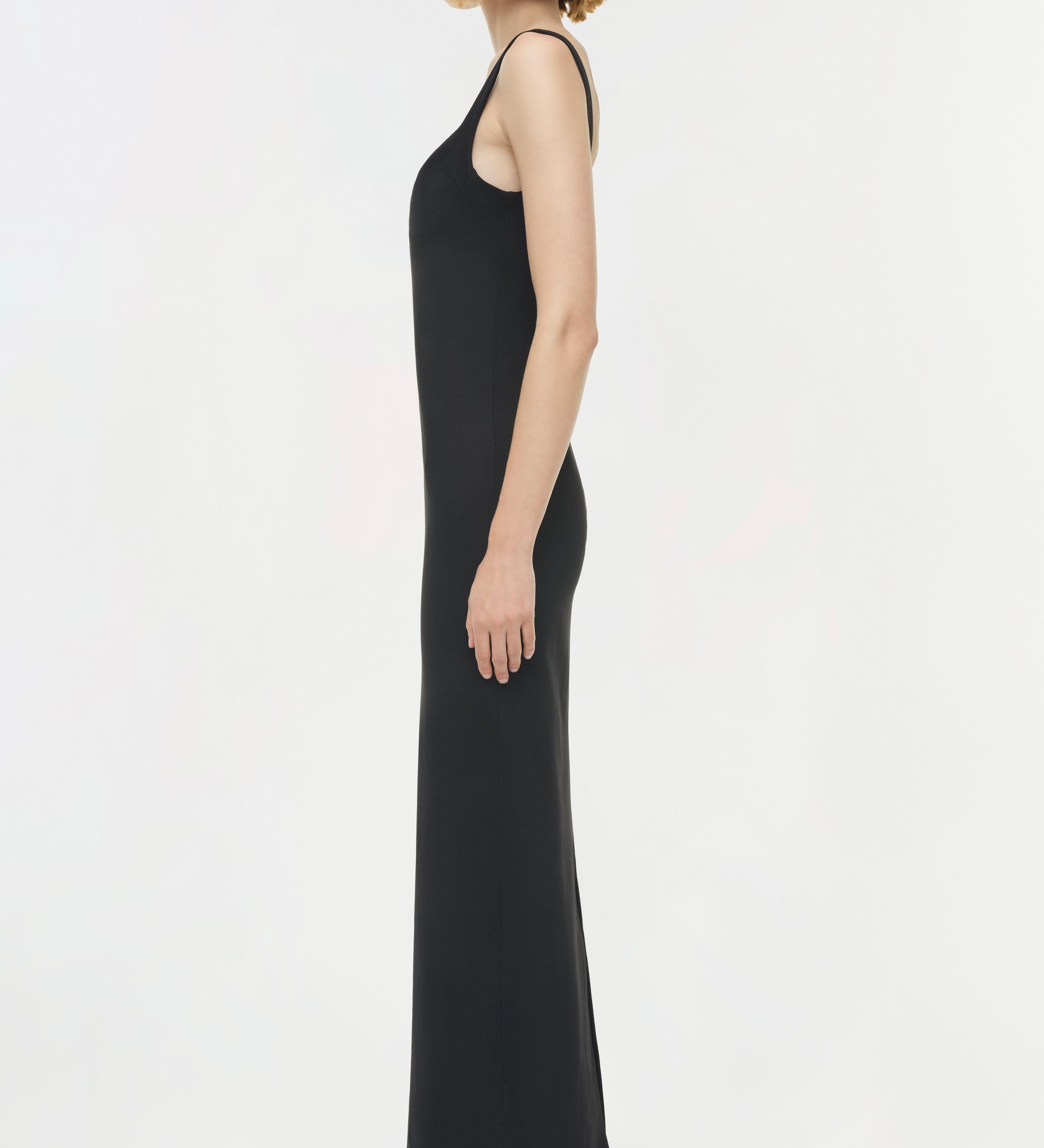 Simkhai - Cabot Sculpted Scuba Maxi Dress