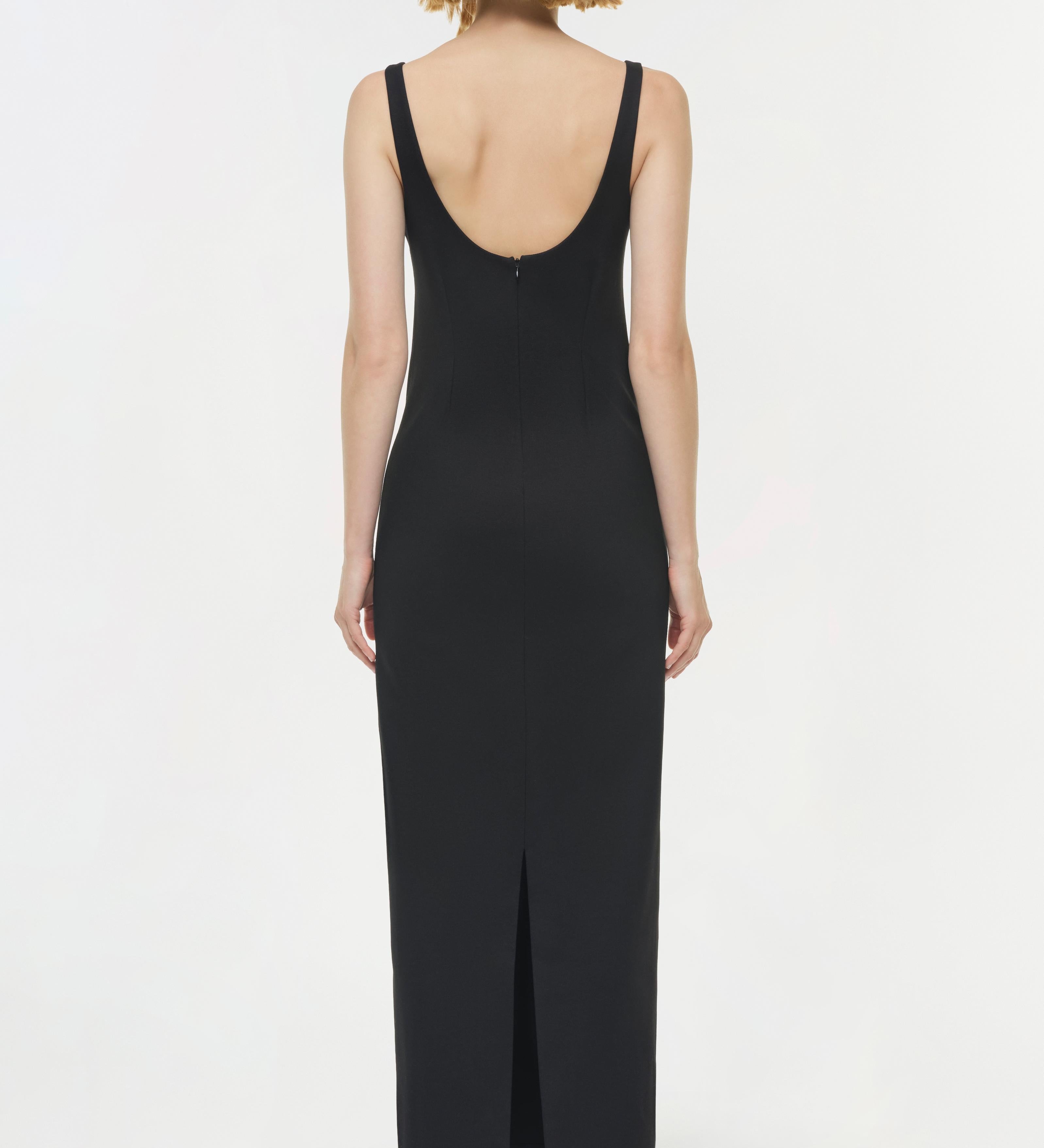 Simkhai - Cabot Sculpted Scuba Maxi Dress