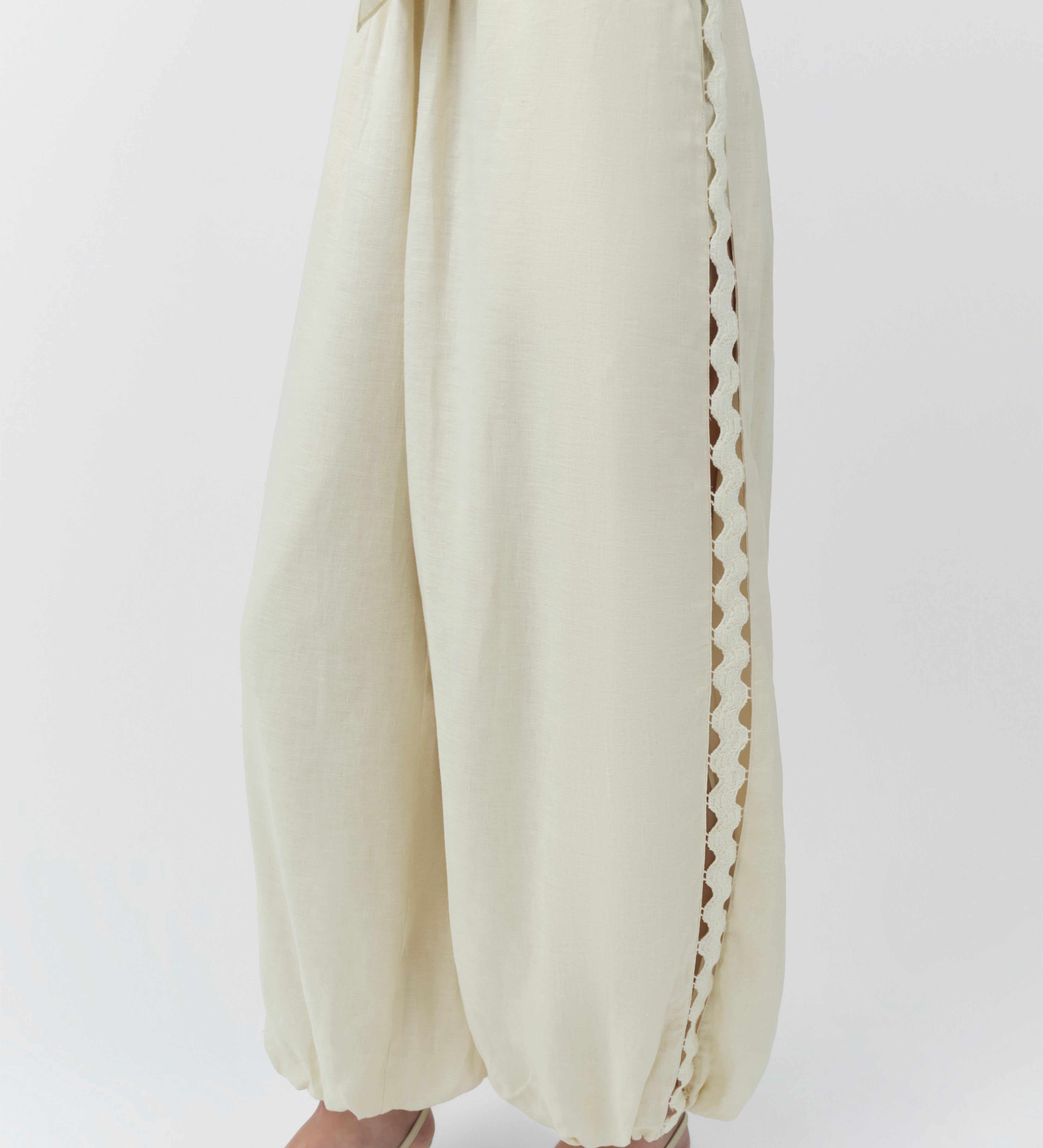 Simkhai - Selah Linen Lace Balloon Pant
