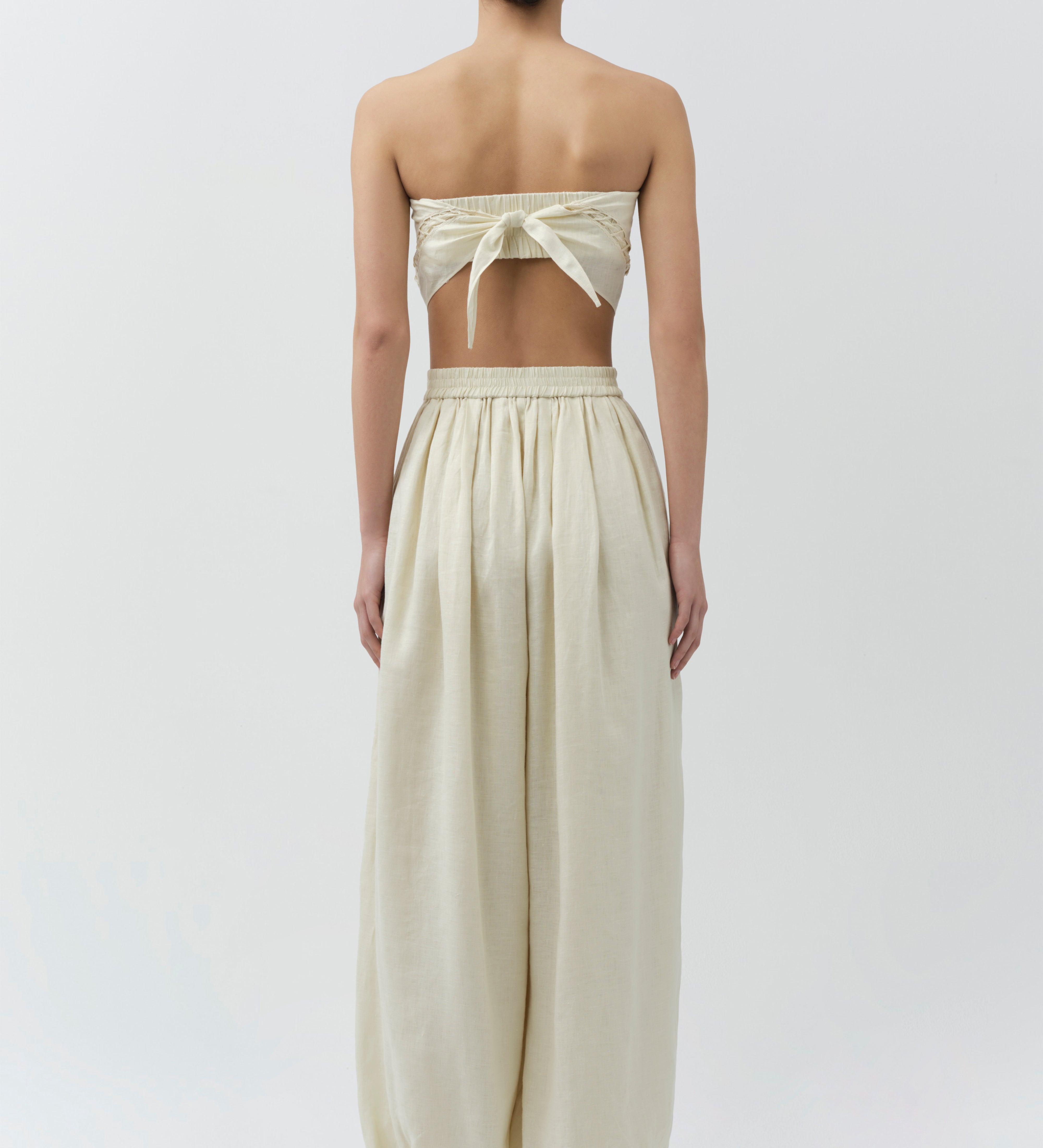 Simkhai - Selah Linen Lace Balloon Pant