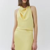 Simkhai - Reannon Draped Satin Gown