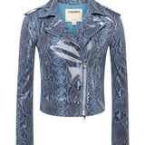L'AGENCE - Biker Leather Jacket