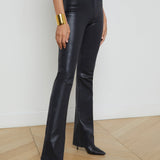 L'AGENCE - Ruth Coated Straight-Leg Jean