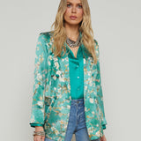 L'AGENCE - Taryn Silk Blazer