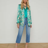 L'AGENCE - Taryn Silk Blazer