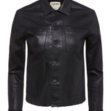 L'AGENCE - Janelle Coated Jean Jacket