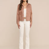 L'AGENCE - Janelle Coated Jean Jacket