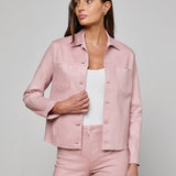 L'AGENCE - Janelle Coated Jean Jacket