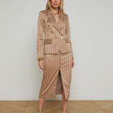 L'AGENCE - Kenzie Striped Blazer