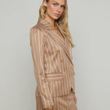 L'AGENCE - Kenzie Striped Blazer