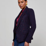 L'AGENCE - Kenzie Pinstriped Blazer