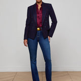 L'AGENCE - Kenzie Pinstriped Blazer
