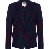 L'AGENCE - Kenzie Pinstriped Blazer