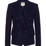 L'AGENCE - Kenzie Pinstriped Blazer