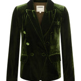 L'AGENCE - Kenzie Velvet Blazer