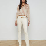 L'AGENCE - Laurent Satin Blouse