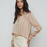L'AGENCE - Laurent Satin Blouse