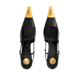 Saint Laurent - Jeanne Slingback Pumps