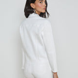 L'AGENCE - Janelle Coated Denim Jacket