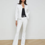 L'AGENCE - Janelle Coated Denim Jacket
