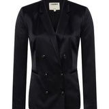 L'AGENCE - Colin Silk Charmeuse Blazer