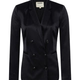 L'AGENCE - Colin Silk Charmeuse Blazer