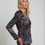 L'AGENCE - Colin Satin Blazer