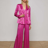 L'AGENCE - Pilar Silk Wide-Leg Pant
