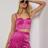 L'AGENCE - Sonya Silk Bustier