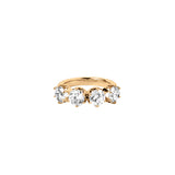 Dorsey - 14K IRIS 4-STONE PINKY RING IN LAB DIAMOND