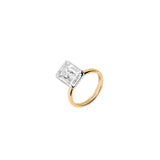 Dorsey - 14K ELLIS EMERALD-CUT SOLITAIRE RING IN LAB DIAMOND
